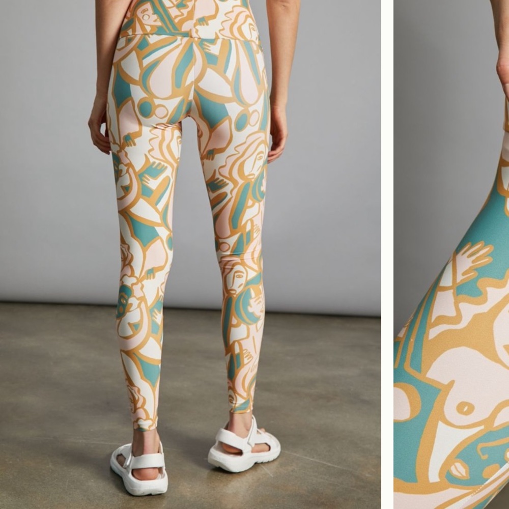 NWT Anthropologie Dazey LA Printed Legging